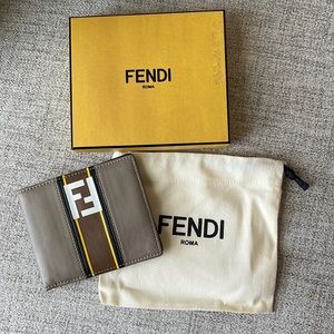 Mens Fendi Wallet stripe